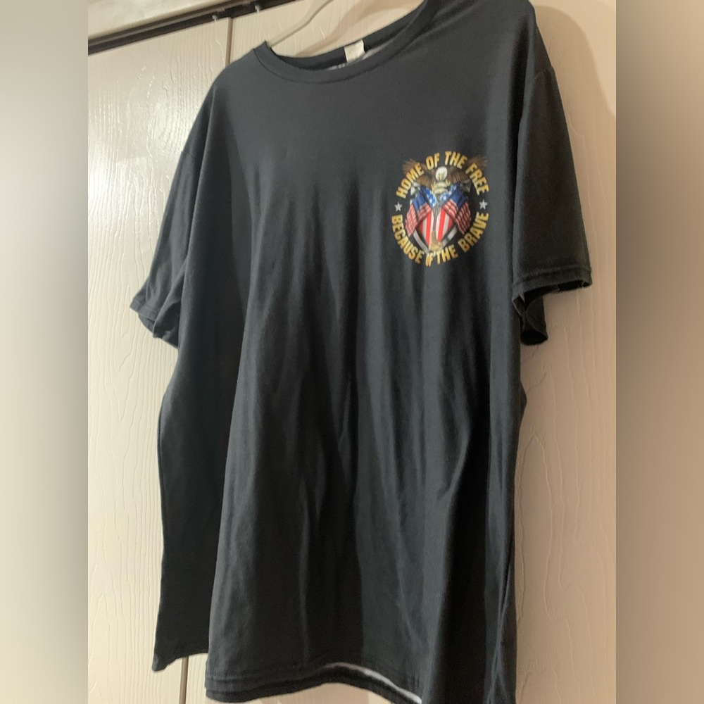 Men's Black Graphic T-Shirt